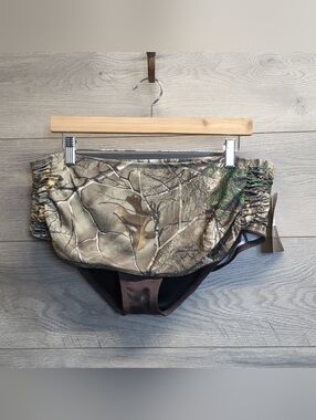 Realtree Ruched Swim Skirt, New, Women's Plus Size 14